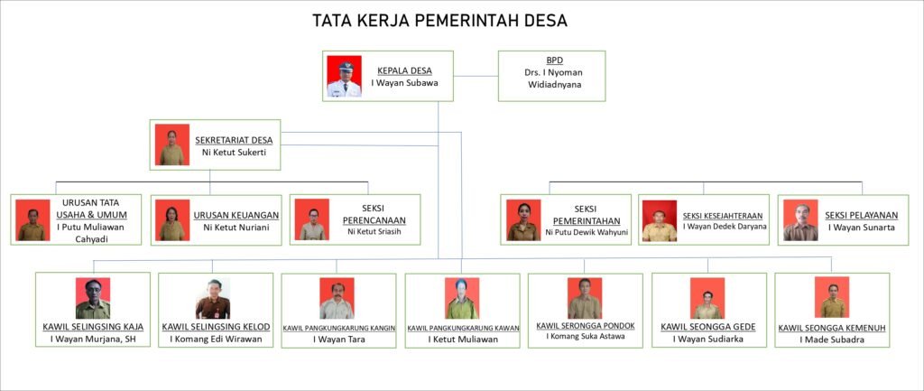 TATA KERJA PEMERINTAH DESA